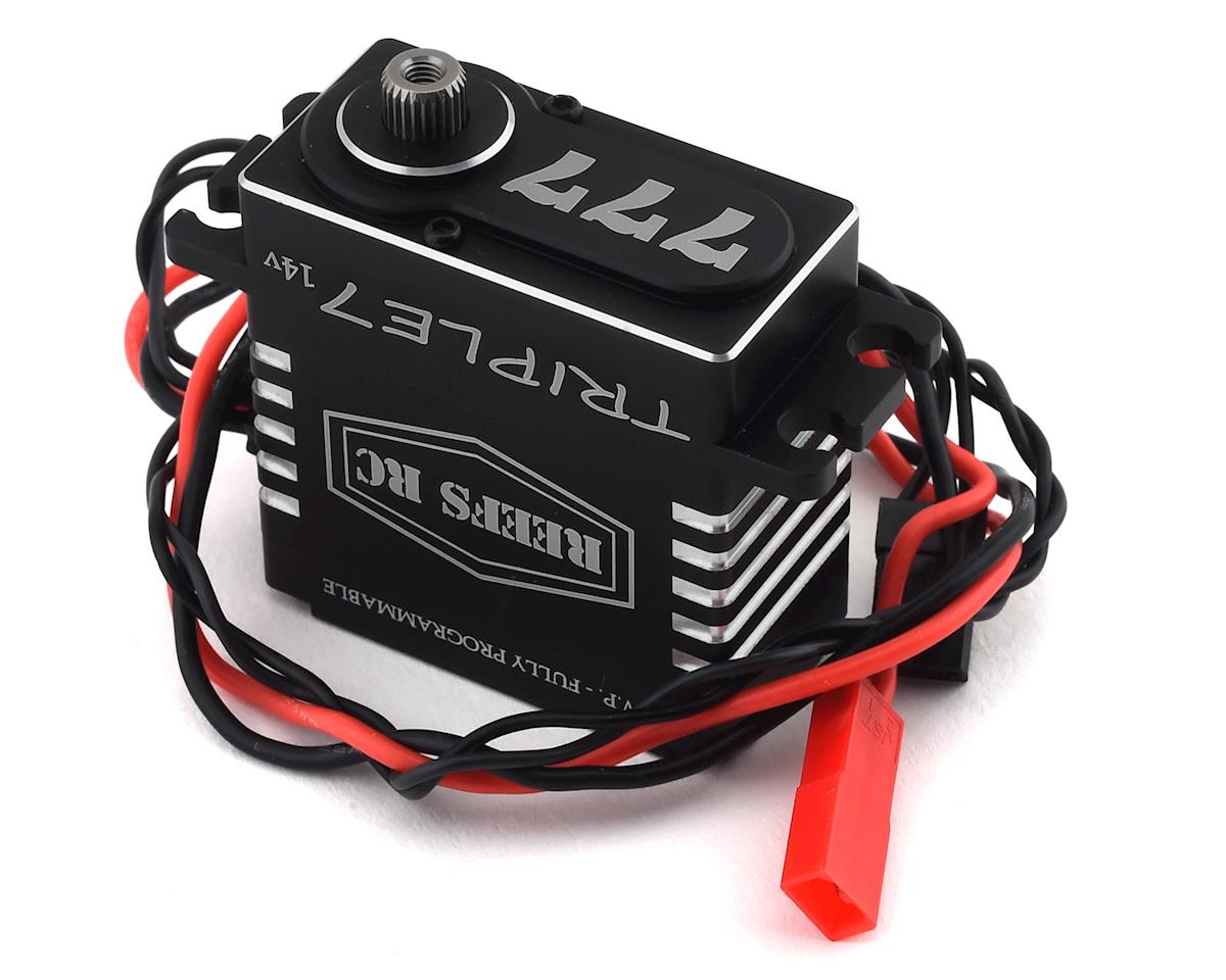 REEF's RC Triple7 14V Progarmmable High Torque High Speed Brushless Servo - BOBBYRC