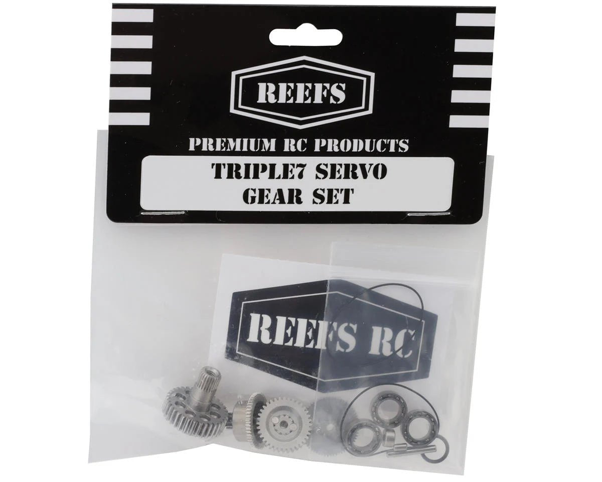Reefs RC Triple7 Servo Steel Gear Set - BOBBYRC