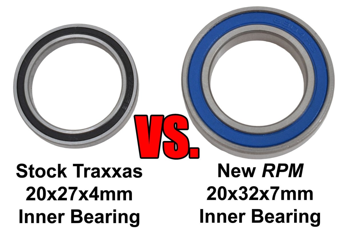 RPM 70510,81732,80662 Front+Rear Axle Carriers, Hinge Pins, For Traxxas X - Maxx - BOBBYRC
