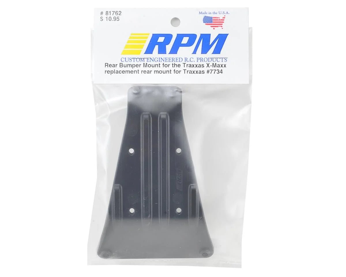 RPM 81762 Traxxas X - Maxx 6S & 8S Rear Bumper Mount - Works with RPM Wheelie Bar - BOBBYRC