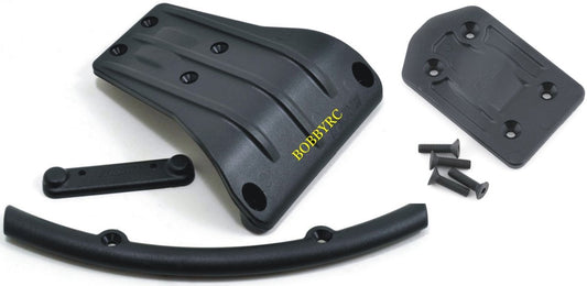 RPM 81812 81332 Front Bumper & Rear Skid Plate Arrma Kraton 6S V5, EXB & older - BOBBYRC