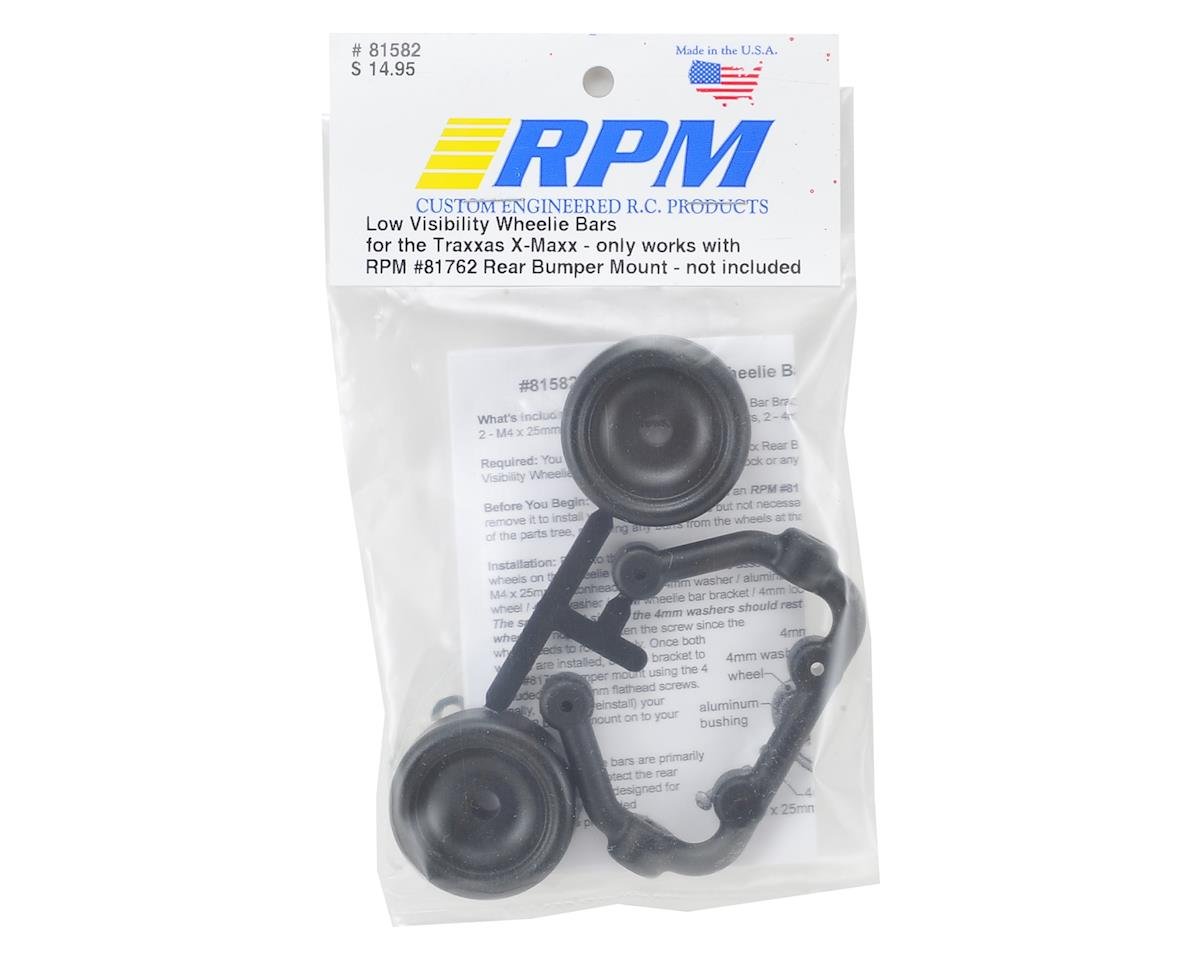 RPM Low Visibility Wheelie Bars For Traxxas X - Maxx - BOBBYRC