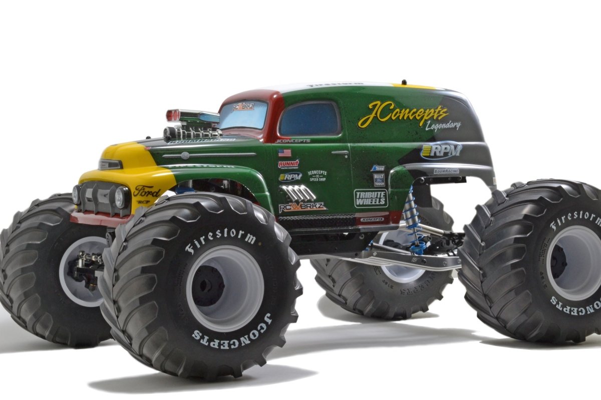 RPM Mock Intake & Blower Set (Chrome) For Drift & Crawler 1/10 and 1/8 Bodies - BOBBYRC