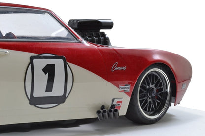 RPM Mock Intake & Blower Set (Chrome) For Drift & Crawler 1/10 and 1/8 Bodies - BOBBYRC