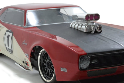 RPM Mock Intake & Blower Set (Chrome) For Drift & Crawler 1/10 and 1/8 Bodies - BOBBYRC