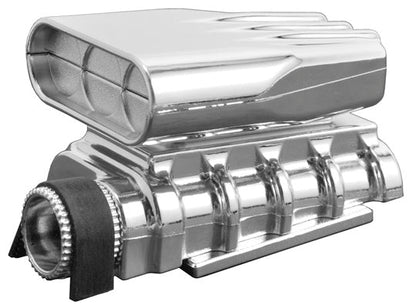 RPM Mock Intake & Blower Set (Chrome) For Drift & Crawler 1/10 and 1/8 Bodies - BOBBYRC
