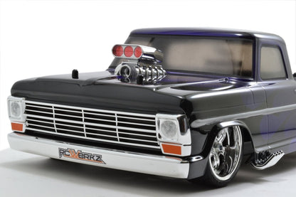 RPM Mock Intake & Blower Set (Chrome) For Drift & Crawler 1/10 and 1/8 Bodies - BOBBYRC