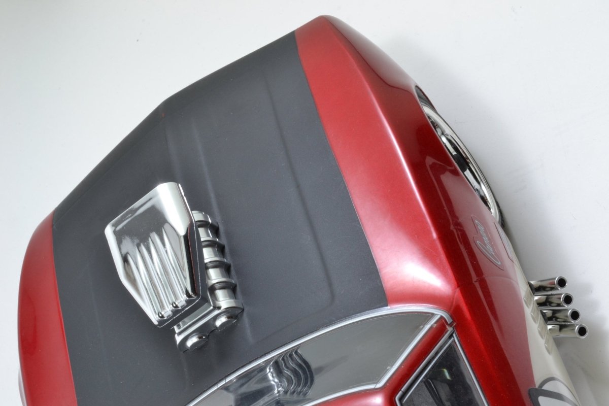 RPM Mock Intake & Blower Set (Chrome) For Drift & Crawler 1/10 and 1/8 Bodies - BOBBYRC