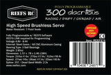 Reefs RC 300 Alacritous 1/10 Race or Drift Programmable Servo