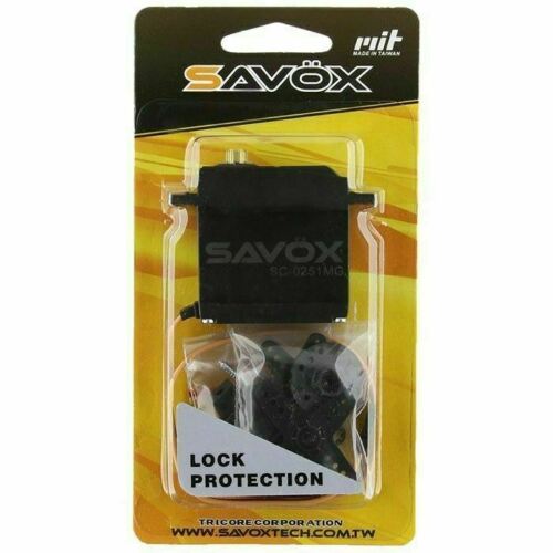 Savox SC - 0251MG Plus High - Torque Digital Metal Gear Truck & Airplane Servo - BOBBYRC