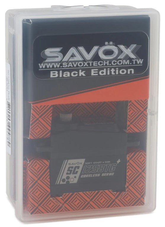 Savox SC - 1258TG Plus Black Edition Standard Digital 
