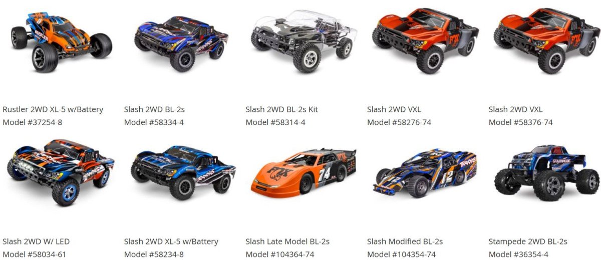 Slash 2wd, Drag Slash, Rustler, Stampede, Bandit, VXL XL - 5 (2pcs) 4683 83 - Tooth (48 - Pitch) Spur Gear - BOBBYRC