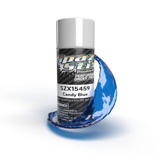 Spaz Stix 15459 Candy Blue Hard Anodized Aerosol Paint - BOBBYRC