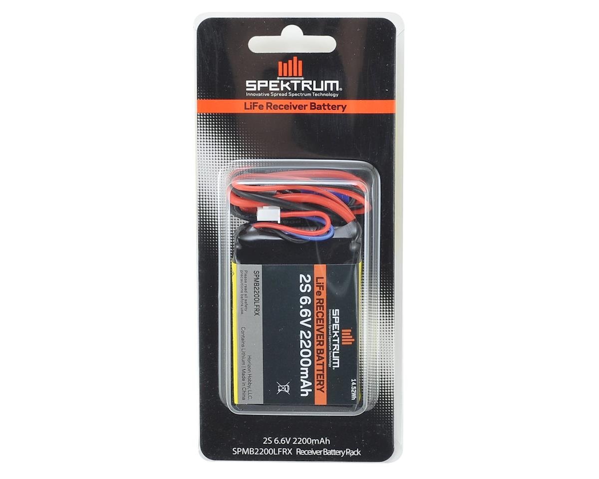 Spektrum RC LiFe Receiver Battery Pack (6.6V/2200mAh) - BOBBYRC