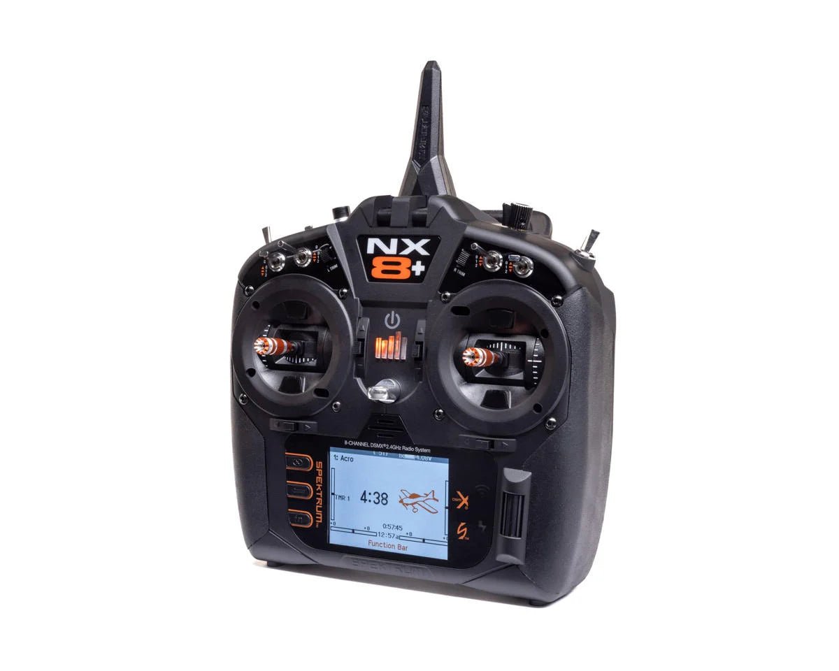 Spektrum RC NX8+ 2.4GHz DSMX 20 - Channel Radio System (Transmitter Only) - BOBBYRC