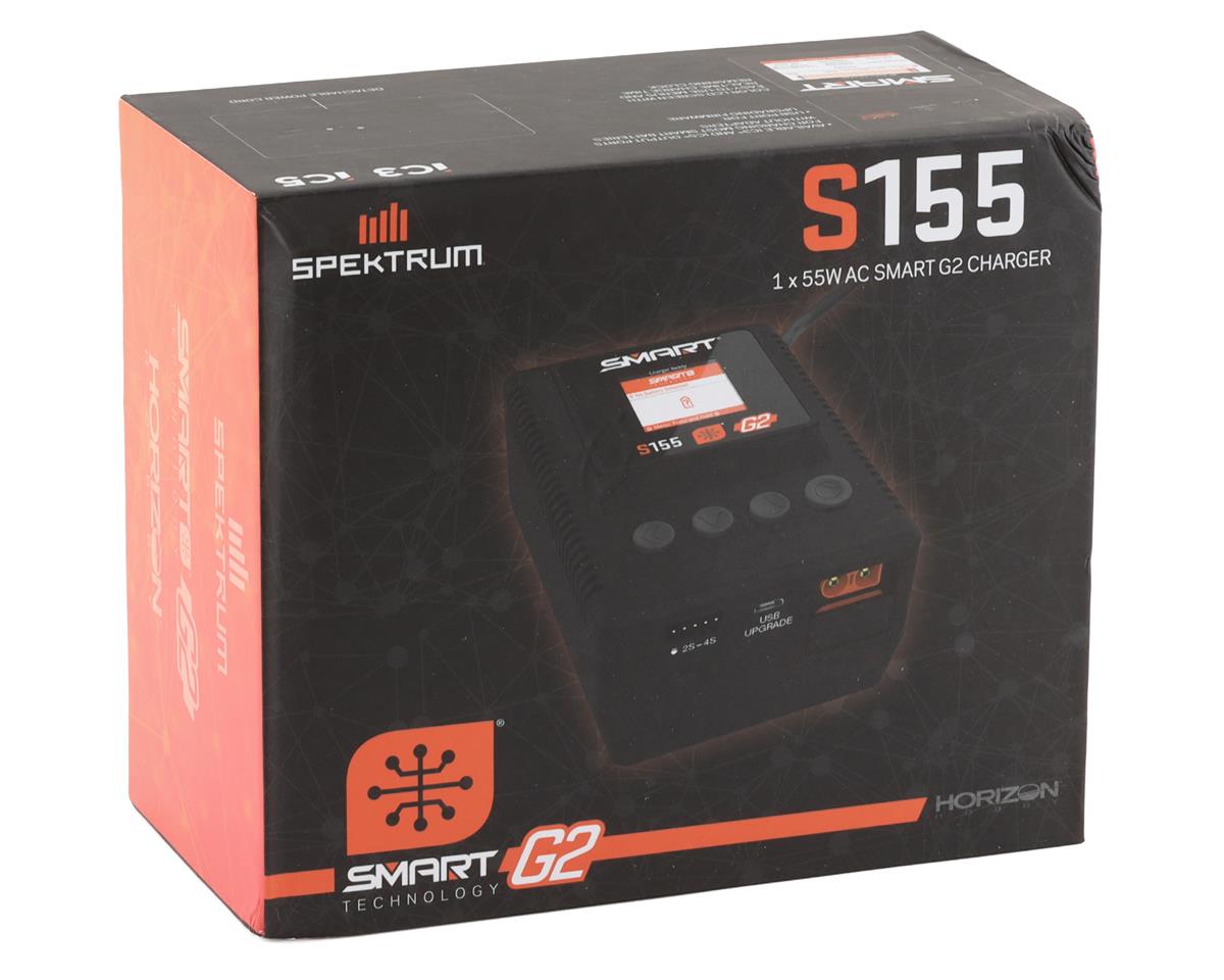 Spektrum RC S155 155 G2 AC Smart RC Airplane Car Charger (2 - 4S/5A/55W) SPMXC2050 - BOBBYRC