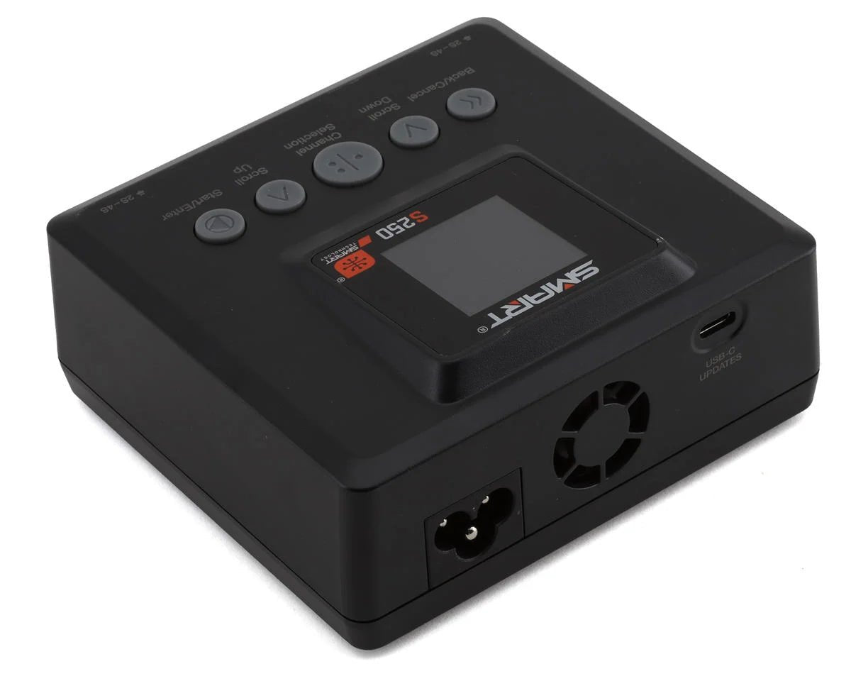 Spektrum RC S250 G2 AC Smart Charger (4S/8A/2x50W) - BOBBYRC
