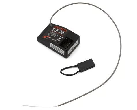 Spektrum RC SLR370 3-Channel 2.4Ghz SLT DSC Surface Receiver - BOBBYRC