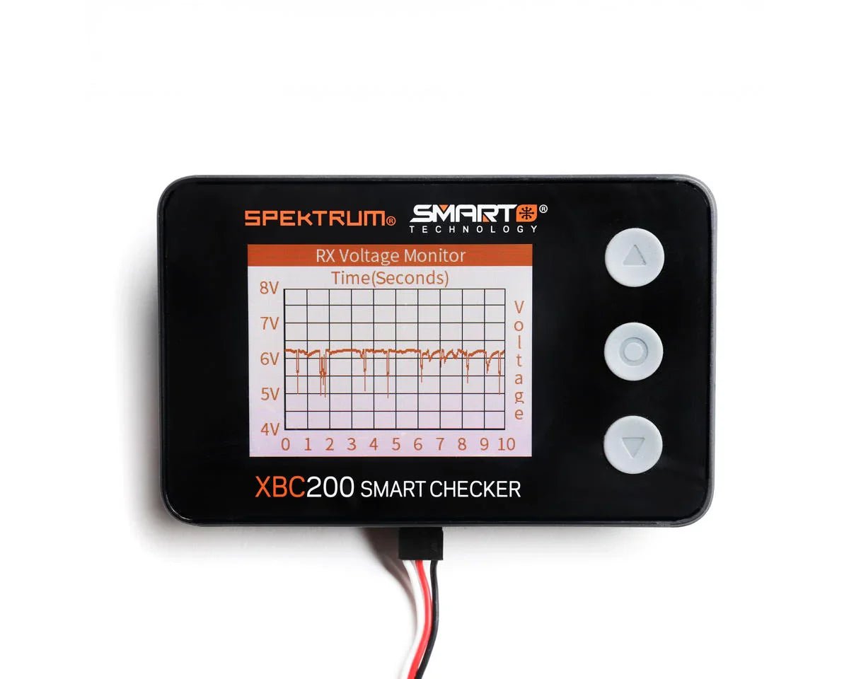 Spektrum RC XBC200 Smart Battery Checker & Servo Tester - BOBBYRC
