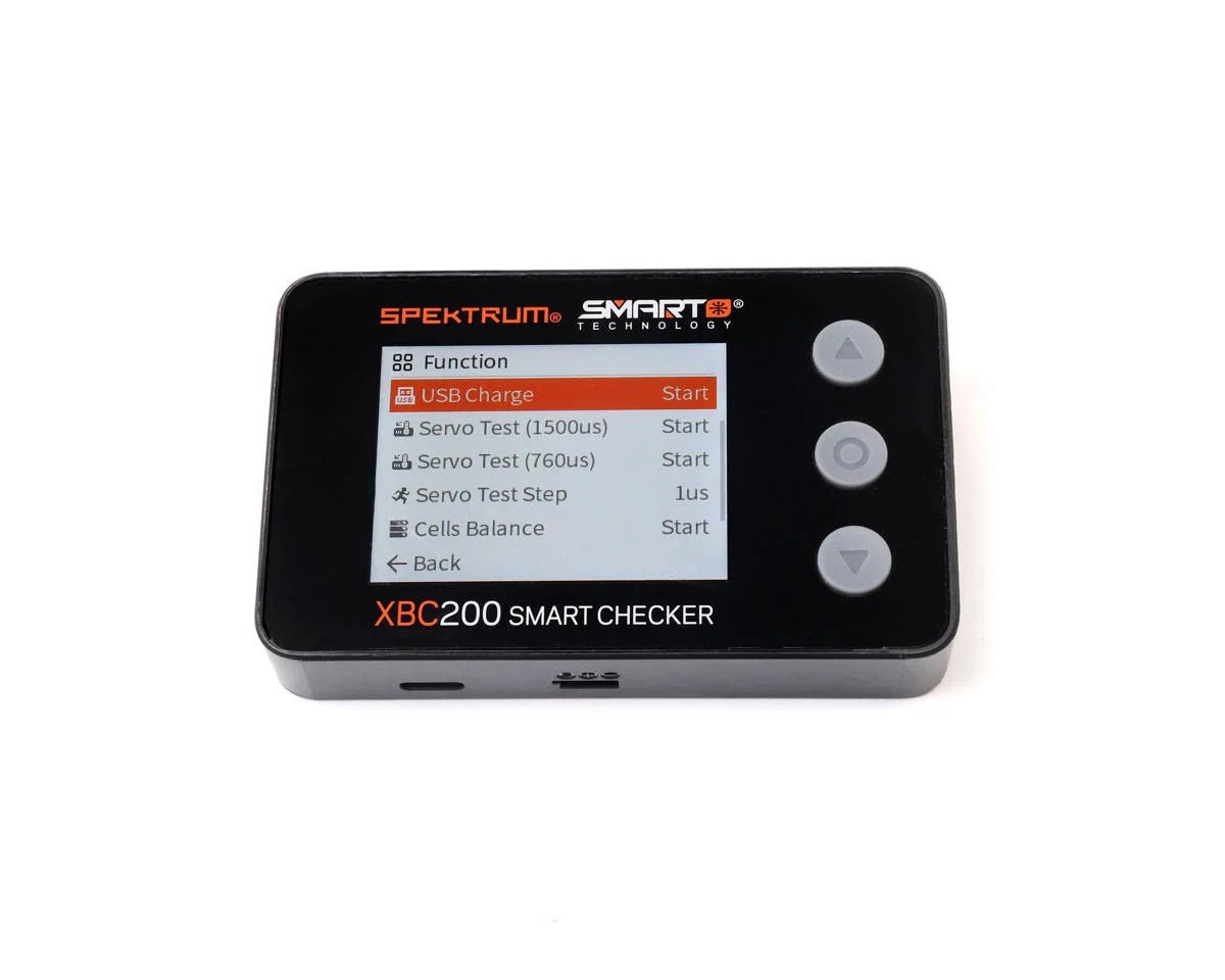 Spektrum RC XBC200 Smart Battery Checker & Servo Tester - BOBBYRC