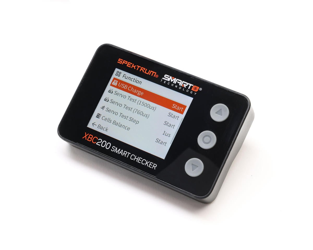 Spektrum RC XBC200 Smart Battery Checker & Servo Tester - BOBBYRC