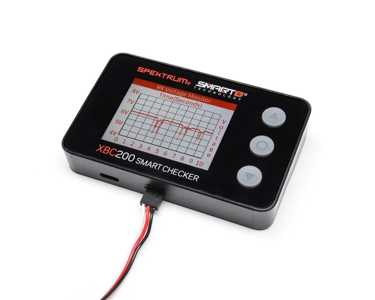 Spektrum RC XBC200 Smart Battery Checker & Servo Tester - BOBBYRC