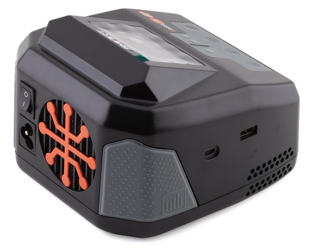 Spektrum S2200 G2 AC 2x200W Smart Charger [SPMXC2010] Kraton Outcast Dual Port - BOBBYRC