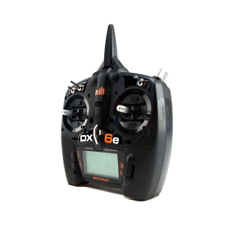 Spektrum SPMR6655 DX6e 6 - Channel DSMX Transmitter Only : Airplane / Helicopter - BOBBYRC