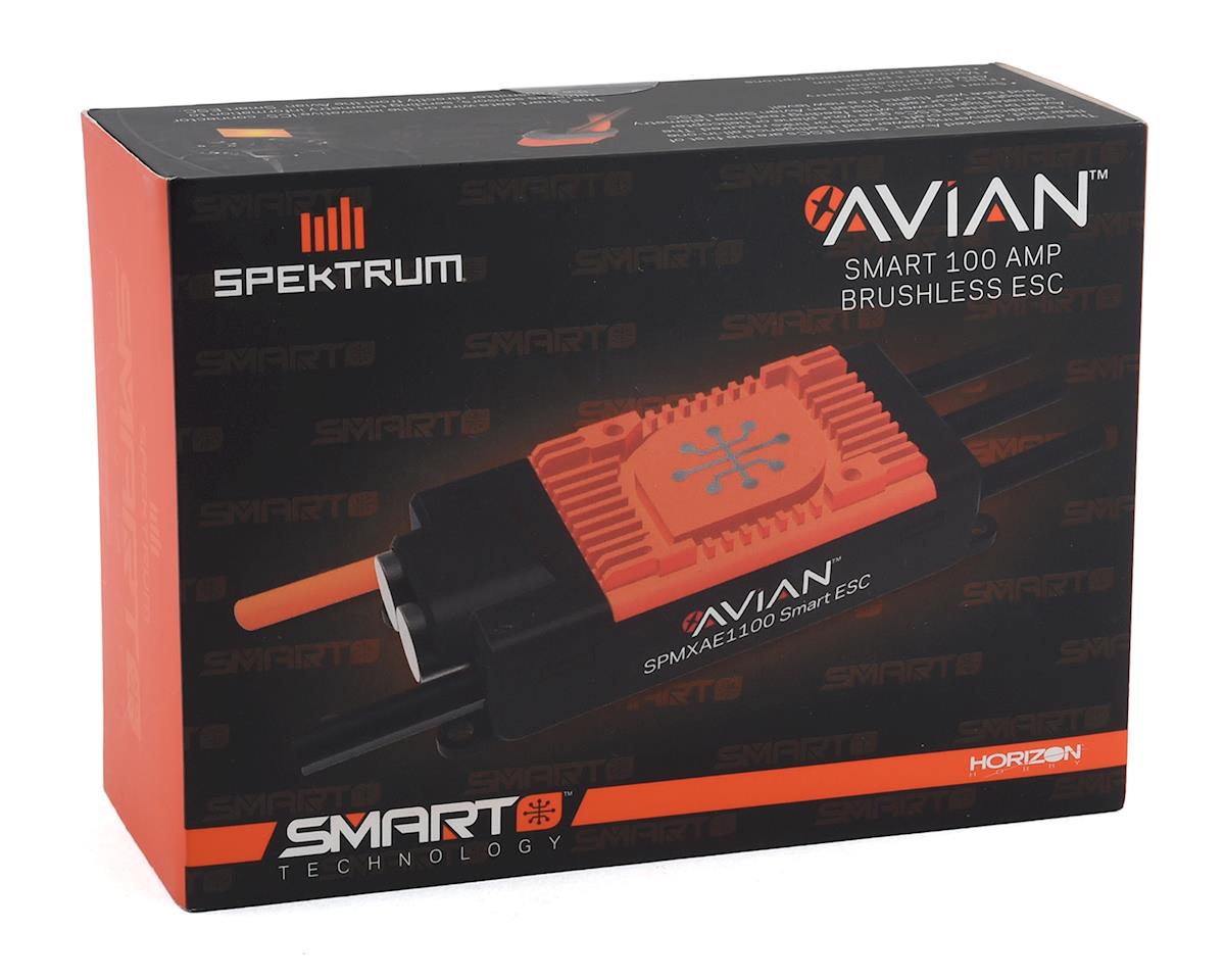 Spektrum SPMXAE1100 Avian 100 Amp Brushless Smart ESC / 3S - 6S - BOBBYRC