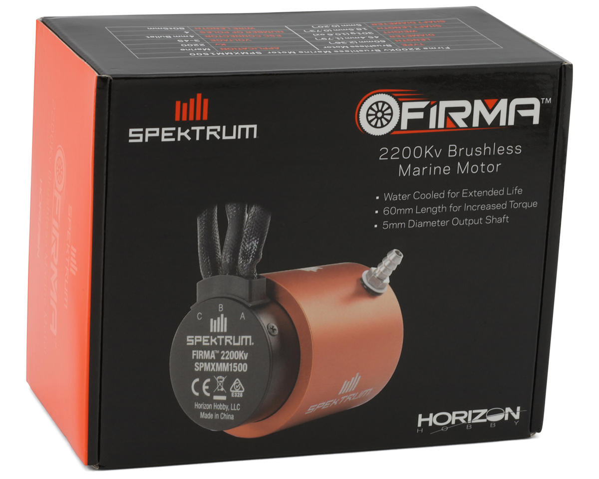Spektrum RC 3660 Marine Brushless Motor (2200kV)