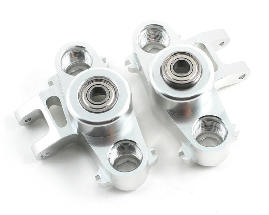 ST Racing Concepts Steering Knuckles for Traxxas Nitro Revo 3.3 , T - Maxx 3.3 (Silver) - BOBBYRC
