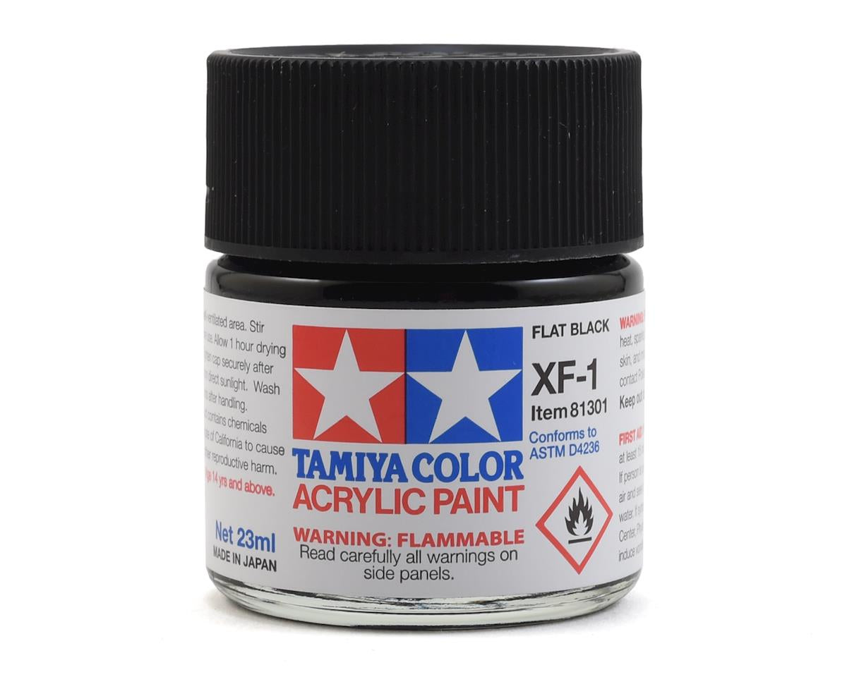 Tamiya (23ml) XF-1 to XF-90 Colors/Flats Acrylic Paint