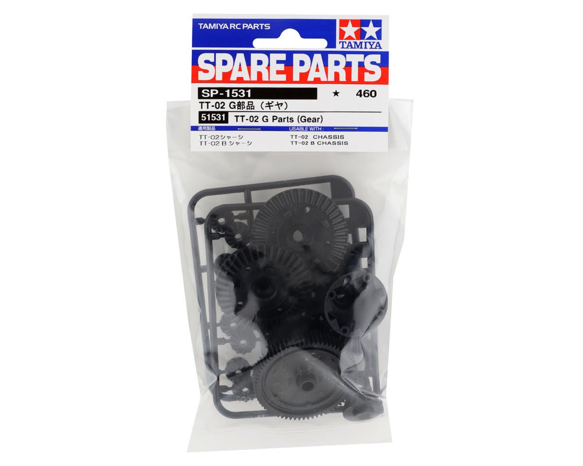 Tamiya TT - 02 Gear Set (G Parts) - BOBBYRC