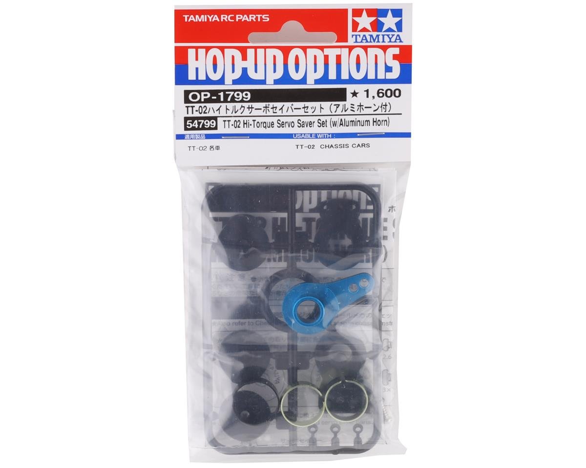 Tamiya TT - 02 Hi - Torque Servo Saver Set w/Aluminum Horn - BOBBYRC