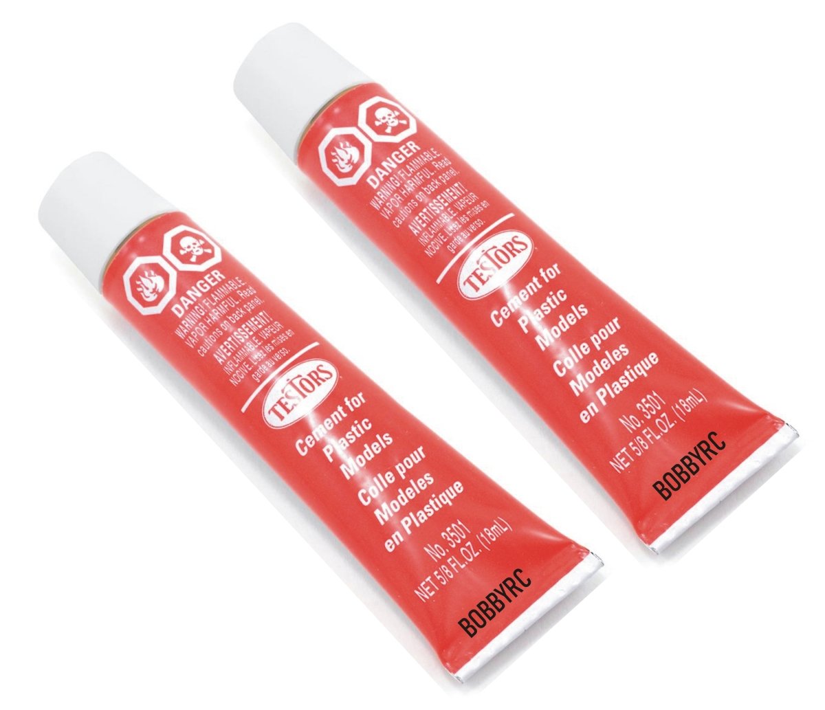 Testors Cement Glue TES3501X(6 Tube Multipack) Plastic Models Airplane Tank Car Trucks - BOBBYRC