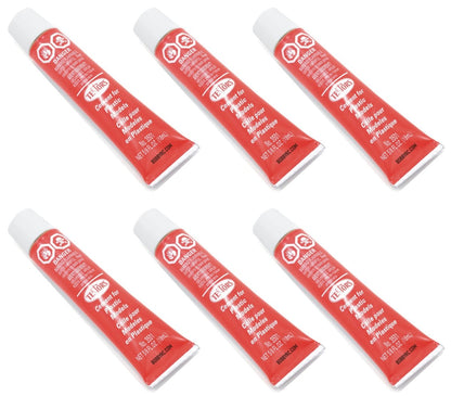 Testors Cement Glue TES3501X(6 Tube Multipack) Plastic Models Airplane Tank Car Trucks - BOBBYRC