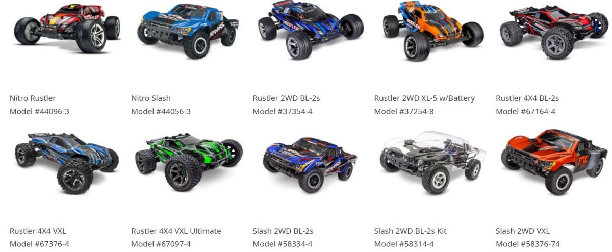 Traxxas 1942 Rod Ends w/Hollow Balls & Screws - Slash Stampede Rustler E - Maxx - BOBBYRC