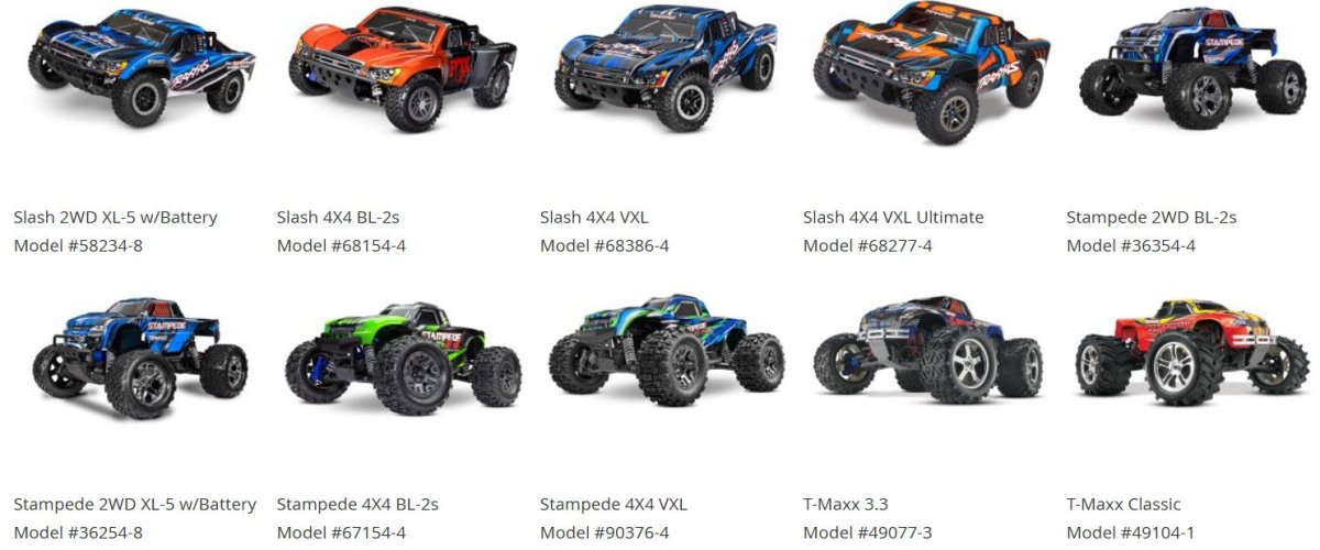 Traxxas 1942 Rod Ends w/Hollow Balls & Screws - Slash Stampede Rustler E - Maxx - BOBBYRC