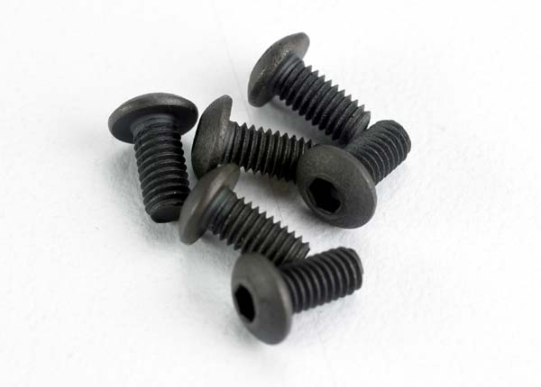Traxxas 2575 (6) 3x6mm Button Head Screws - BOBBYRC