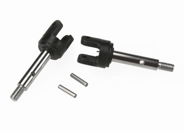 Traxxas 2753X Rear Stub Axles (2) - BOBBYRC