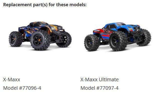 Traxxas 3474 Dual Cooling Fan Kit with Shroud Fits X - Maxx Velineon Motor - BOBBYRC