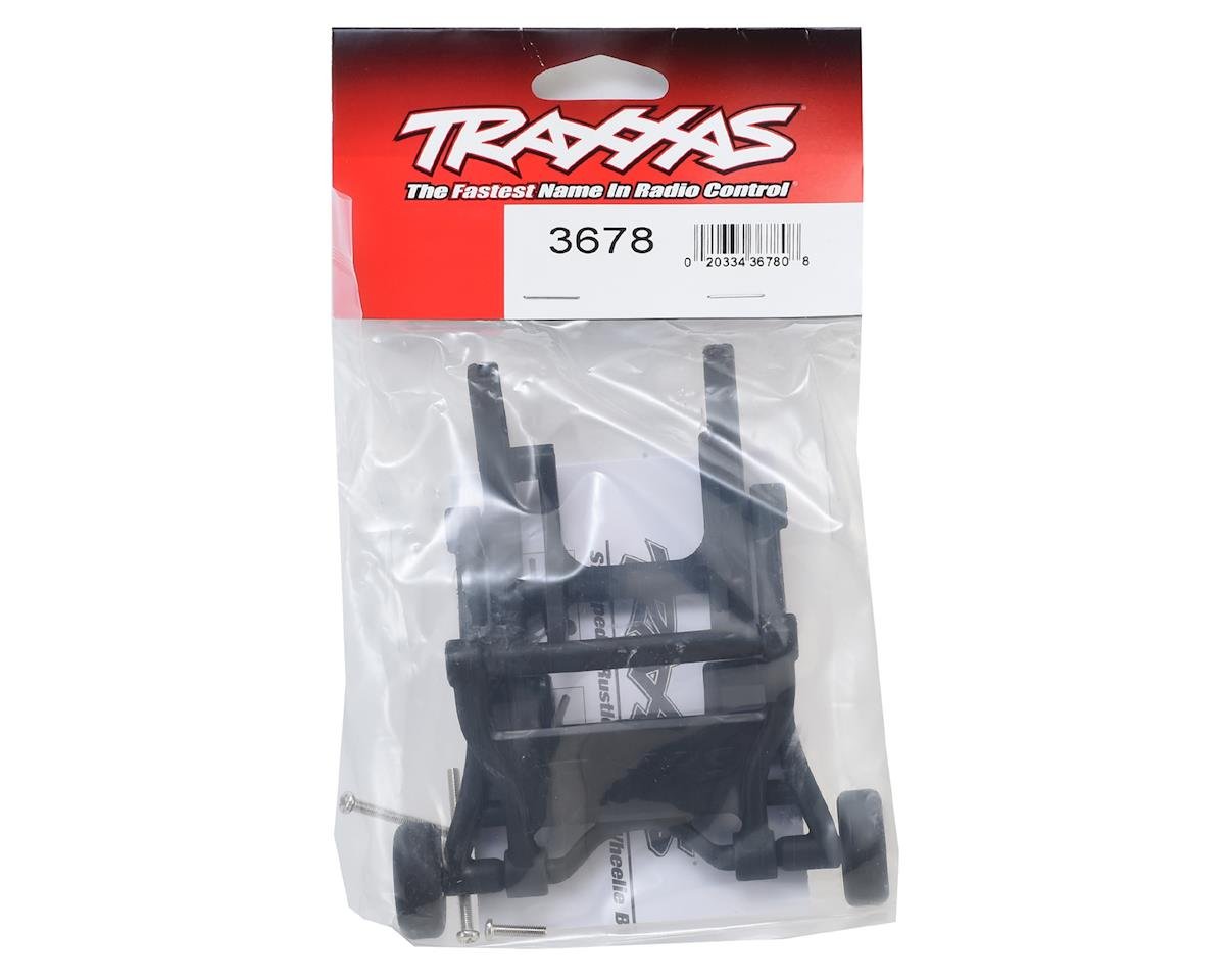 Traxxas 3678 (BLACK) Wheelie Bar Assembly 2WD Slash, Stampede, Rustler , Bandit - BOBBYRC