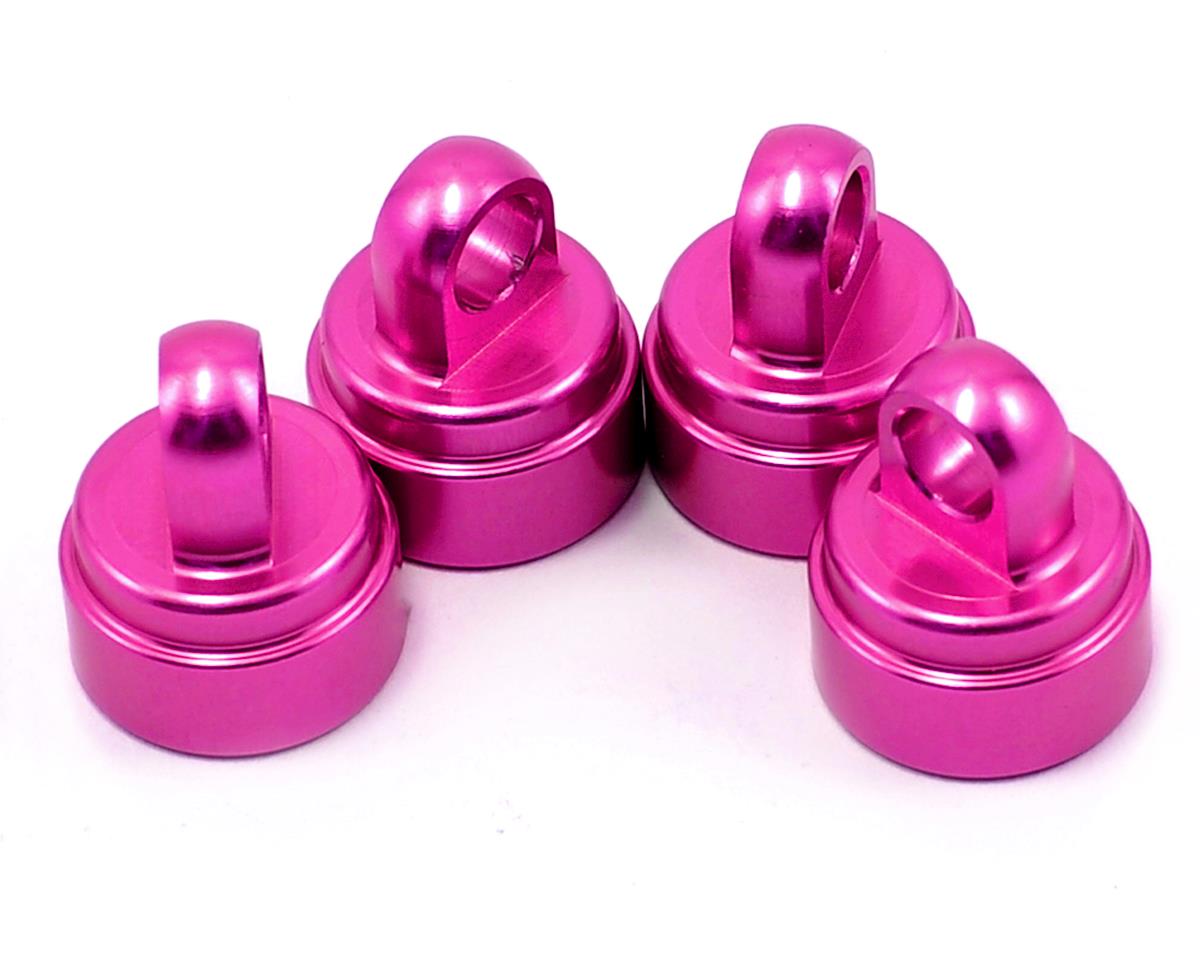 Traxxas 3767P Stampede Rustler Slash Hoss Anodized Aluminum Shock Caps - BOBBYRC