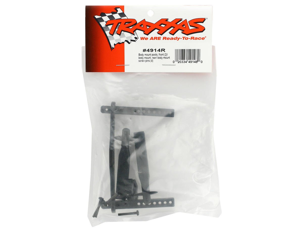 Traxxas 4914R Front ,Rear Body Mount Post Set Fit E - Maxx T - Maxx 2.5 3.3 - BOBBYRC