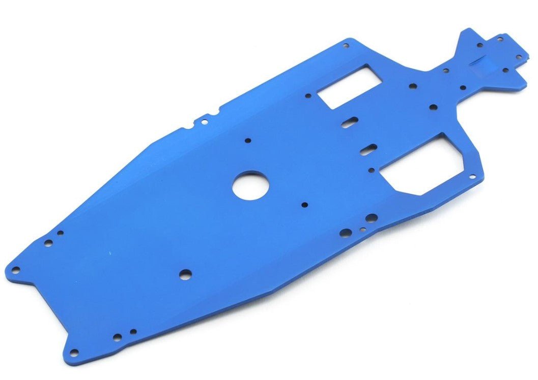 Traxxas 5522 3mm 6061 T - 6 Aluminum Chassis (Blue) (Jato) - BOBBYRC