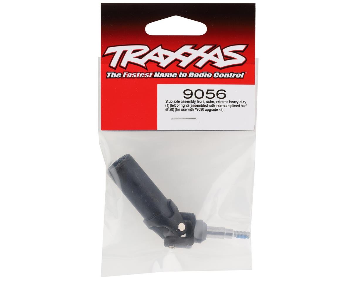 Traxxas 9056 Heavy Duty Left or Right Front Stub Axle : 4x4 Hoss/Rustler & Slash - BOBBYRC