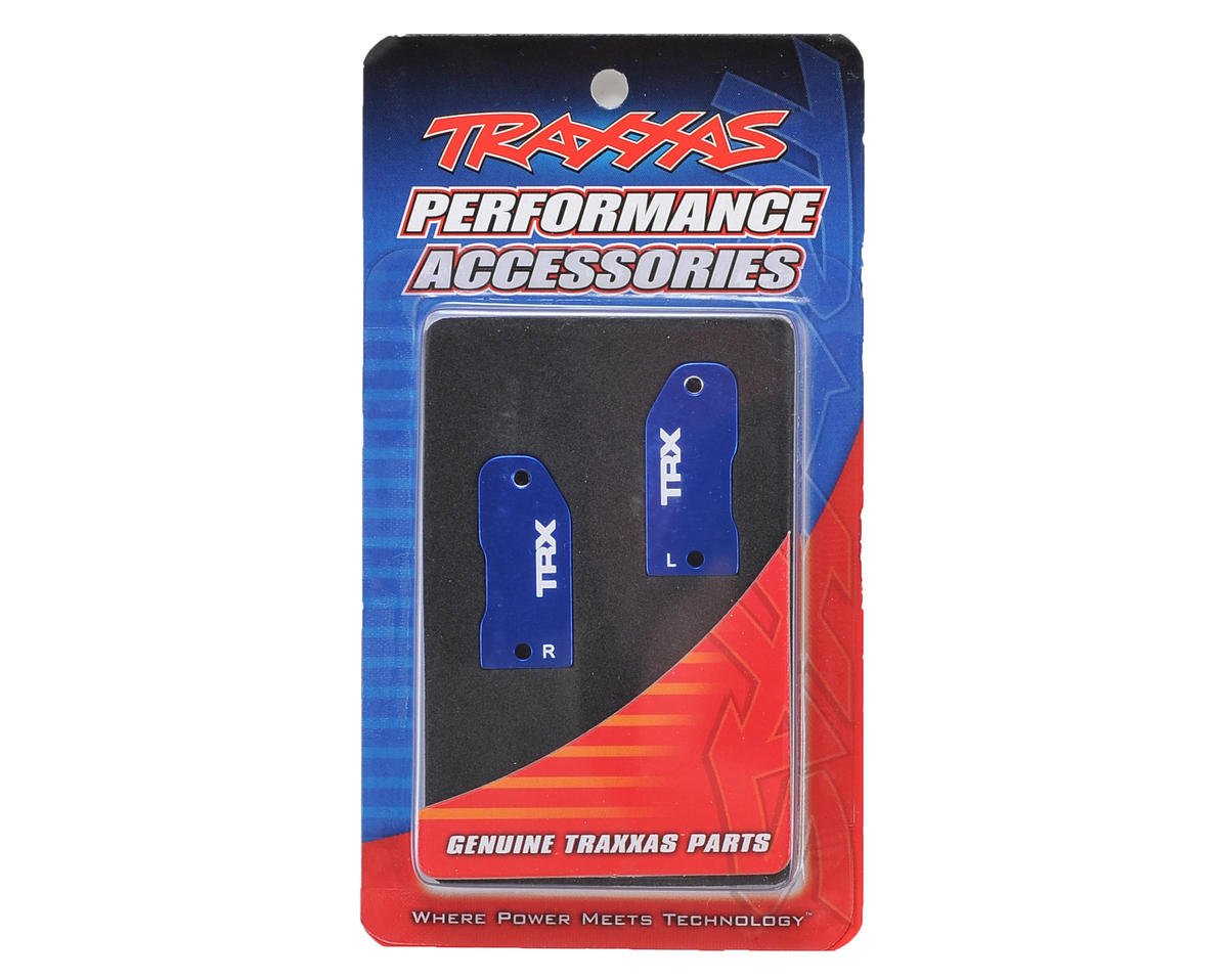 Traxxas Aluminum 30° Caster Blocks (Blue) (2) 2wd Stampede Slash Rustler VXL XL - BOBBYRC