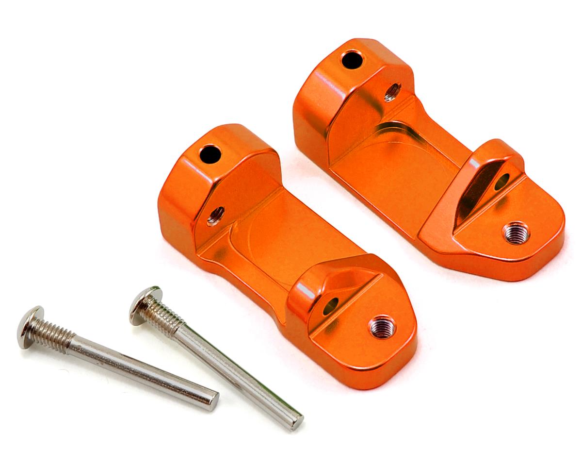 Traxxas Aluminum 30° Caster Blocks (Orange) (2) 2wd Stampede Slash Rustler VXL XL - BOBBYRC