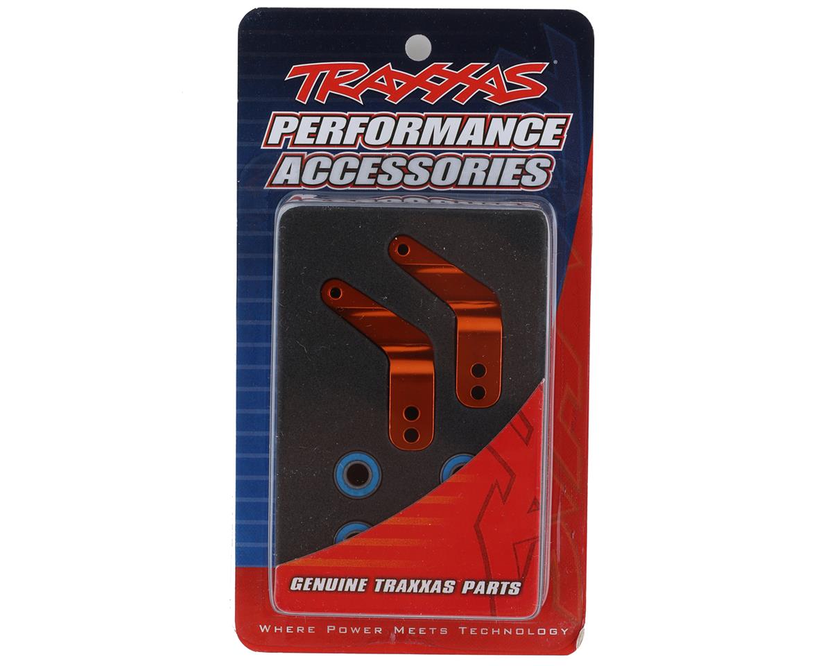 Traxxas Aluminum REAR Stub Axle Carriers (Orange) 2wd Slash Bandit Rustler Drag Slash - BOBBYRC