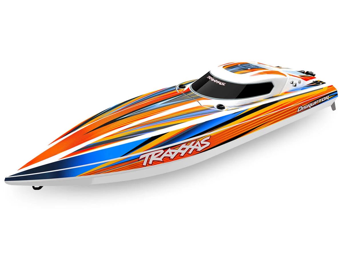 Traxxas Disruptor® VXL 4S High - Performance Electric Brushless RTR Race Boat (Orange) w/TQ 2.4Ghz Radio - BOBBYRC